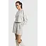Alix The Label ALIX THE LABEL - LADIES KNITTED BACK PRINT SWEATER - LIGHT GREY MELANGE