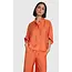 Alix The Label ALIX THE LABEL - LADIES WOVEN IRREGULAR OVERSIZED BLOUSE - ORANGE