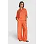 Alix The Label ALIX THE LABEL - LADIES WOVEN IRREGULAR OVERSIZED BLOUSE - ORANGE