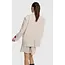 Alix The Label ALIX THE LABEL - LADIES WOVEN STRIPED BLAZER - SAND