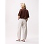 Catwalk Junkie CATWALK JUNKIE - CROPPED BARREL FIT JEANS - CREAM