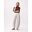 Catwalk Junkie CATWALK JUNKIE - CROPPED BARREL FIT JEANS - CREAM