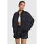 Alix The Label ALIX THE LABEL - WOVEN EYELET BOMBER - NAVY