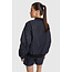 Alix The Label ALIX THE LABEL - WOVEN EYELET BOMBER - NAVY