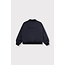 Alix The Label ALIX THE LABEL - WOVEN EYELET BOMBER - NAVY