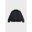 Alix The Label ALIX THE LABEL - WOVEN EYELET BOMBER - NAVY