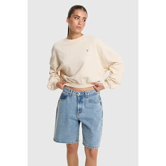 Alix The Label ALIX THE LABEL - KNITTED OVERSIZED SWEATER - CREAM