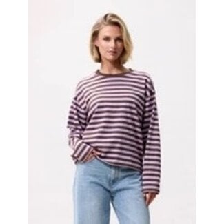Catwalk Junkie CATWALK JUNKIE - STRIPED LONG SLEEVE - RHAPSODY