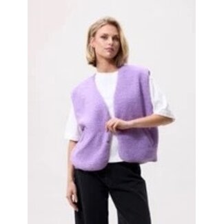 Catwalk Junkie CATWALK JUNKIE - TEDDY BODYWARMER - PURPLE HAZE