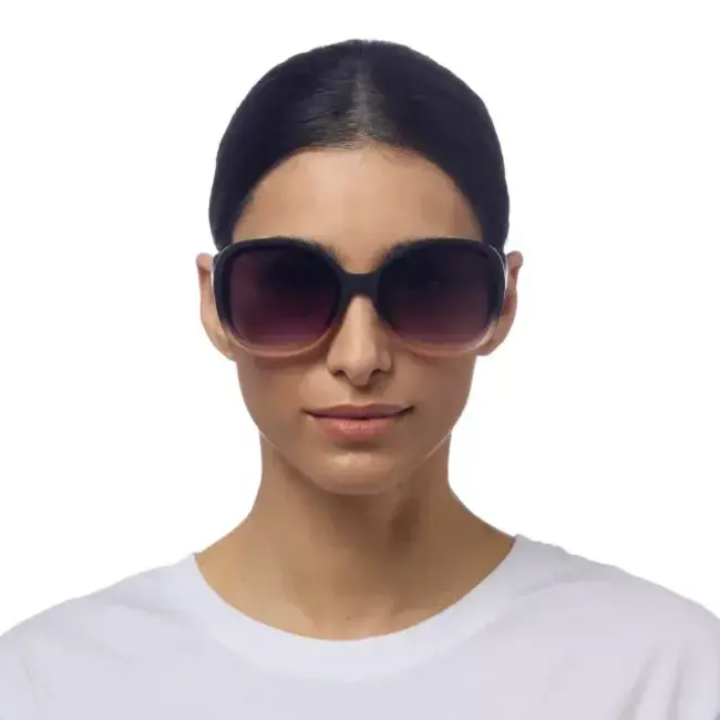 Okkia OKKIA - SUNGLASSES  OK019 - BLACK SHADED/ROSE