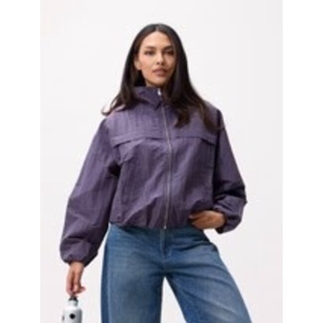 Catwalk Junkie CATWALK JUNKIE - WINDBREAKER JACKET - PURPLE HAZE