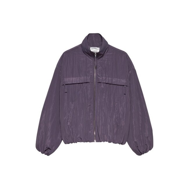 Catwalk Junkie CATWALK JUNKIE - WINDBREAKER JACKET - PURPLE HAZE