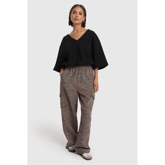 Alix The Label ALIX THE LABEL - CARGO PANTS - ANIMAL