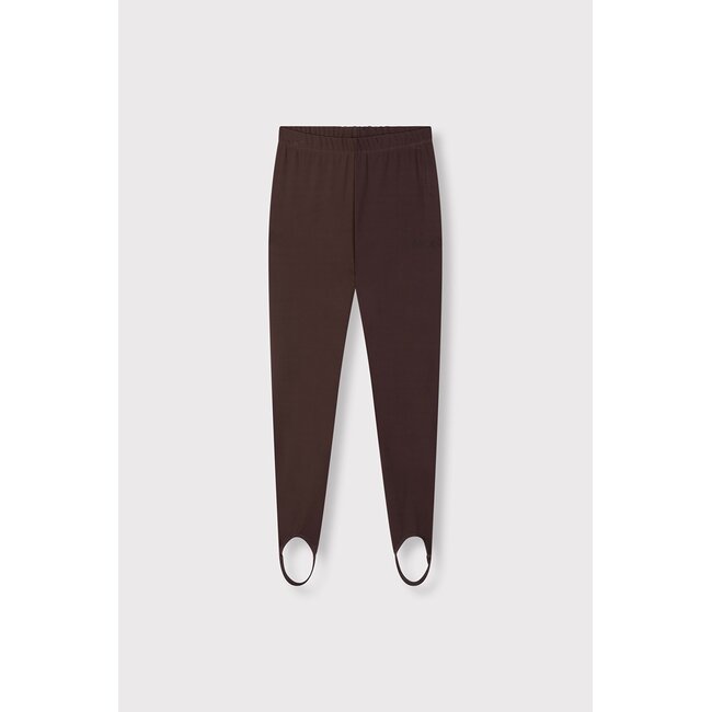 Alix The Label ALIX THE LABEL - CLEAN LEGGING - DEEP BROWN