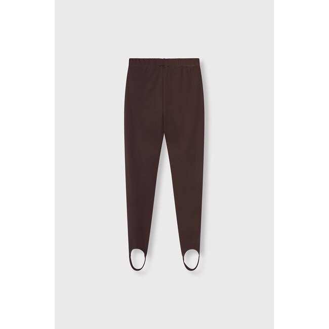 Alix The Label ALIX THE LABEL - CLEAN LEGGING - DEEP BROWN