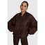 Alix The Label ALIX THE LABEL - NYLON JACKET - DEEP BROWN