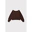 Alix The Label ALIX THE LABEL - BATWING SWEATER - WARM BROWN