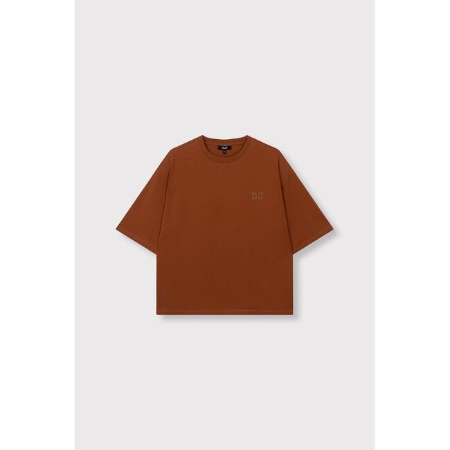 Alix The Label ALIX THE LABEL - ALIX T-SHIRT - COGNAC