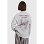 Alix The Label ALIX THE LABEL - PHOTO LONGSLEEVE T-SHIRT - SOFT GREY MELANGE