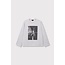 Alix The Label ALIX THE LABEL - PHOTO LONGSLEEVE T-SHIRT - SOFT GREY MELANGE