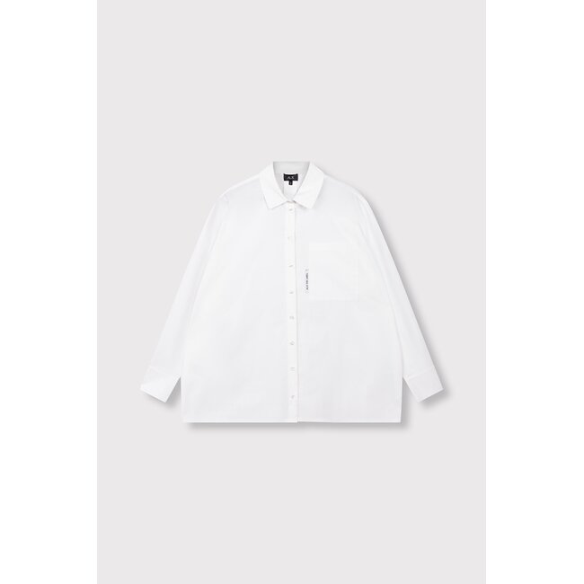 Alix The Label ALIX THE LABEL - OVERSIZED BLOUSE - SOFT WHITE