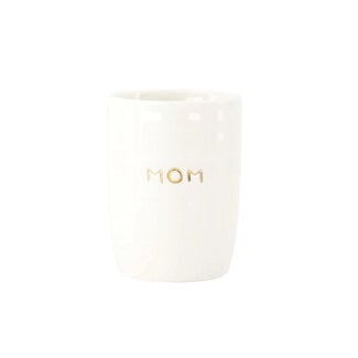 Zusss ZUSSS - COFFEE MUG MOM - WHITE/GOLD