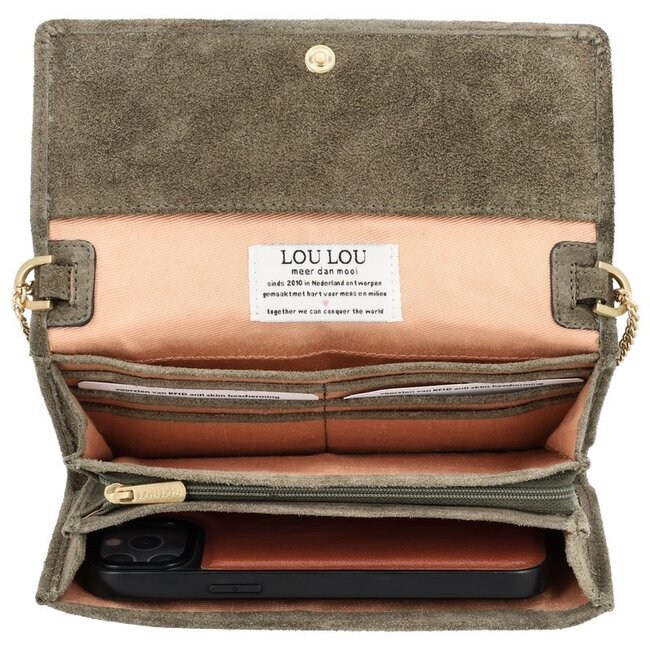 LouLou Essentiels LOULOU ESSENTIELS - ANAIS - SUEDE SAGE - GOLD