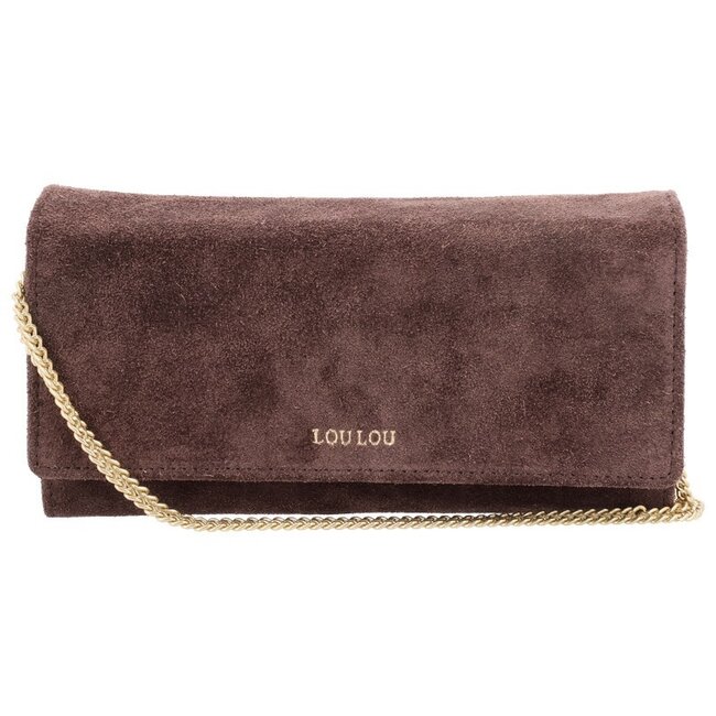 LouLou Essentiels LOULOU ESSENTIELS - ANAIS - SUEDE MERLOT - GOLD