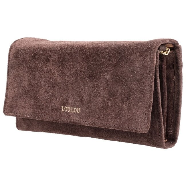 LouLou Essentiels LOULOU ESSENTIELS - ANAIS - SUEDE MERLOT - GOLD