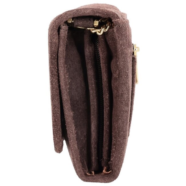 LouLou Essentiels LOULOU ESSENTIELS - ANAIS - SUEDE MERLOT - GOLD