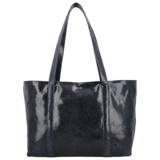 LouLou Essentiels LOULOU ESSENTIELS - EMIE - PYTHON BLUE ORIENT - SILVER