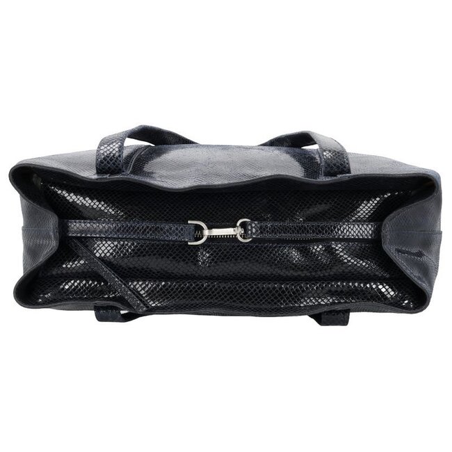LouLou Essentiels LOULOU ESSENTIELS - EMIE - PYTHON BLUE ORIENT - SILVER