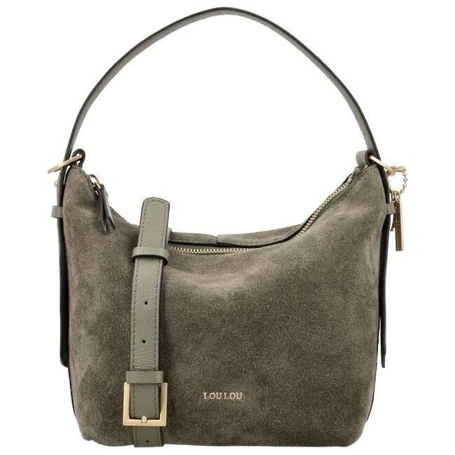 LouLou Essentiels LOULOU ESSENTIELS - LOIS - SUEDE SAGE - GOLD