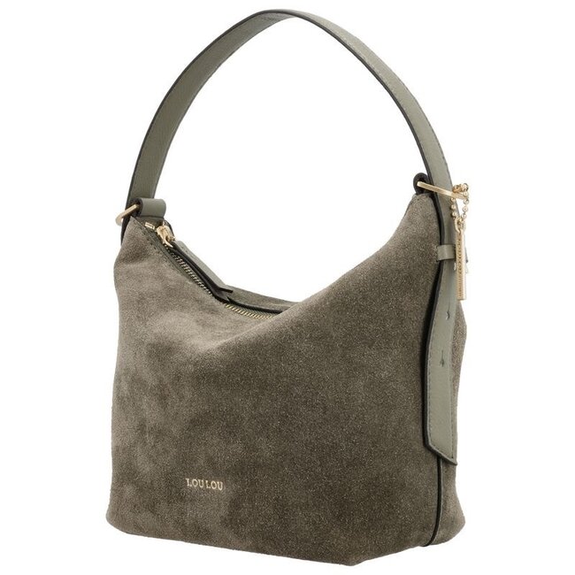 LouLou Essentiels LOULOU ESSENTIELS - LOIS - SUEDE SAGE - GOLD