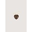 Zusss ZUSSS - HEART CHARM - DARK CHOCO
