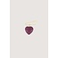 Zusss ZUSSS - HEART CHARM - SOFT VIOLET