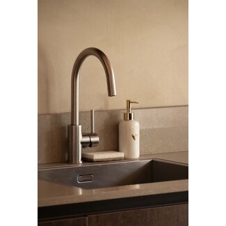 Zusss ZUSSS - SOAP DISPENSER HEART - WHITE GOLD