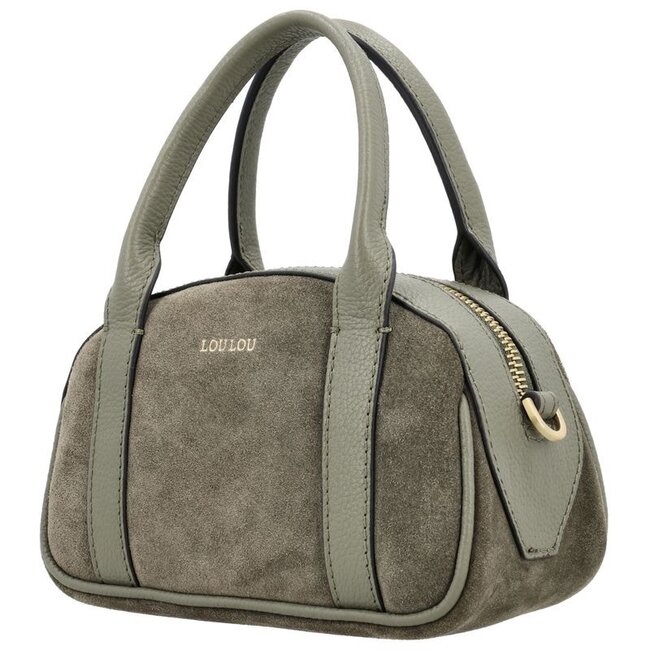 LouLou Essentiels LOULOU ESSENTIELS - MILA S - SUEDE SAGE - GOLD