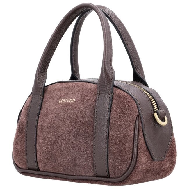 LouLou Essentiels LOULOU ESSENTIELS - MILA S - SUEDE MERLOT - GOLD