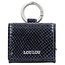 LouLou Essentiels LOULOU ESSENTIELS - MINI MINI - PYTHON BLUE ORIENT - SILVER