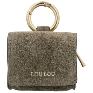 LouLou Essentiels LOULOU ESSENTIELS - MINI MINI - SUEDE SAGE - GOLD