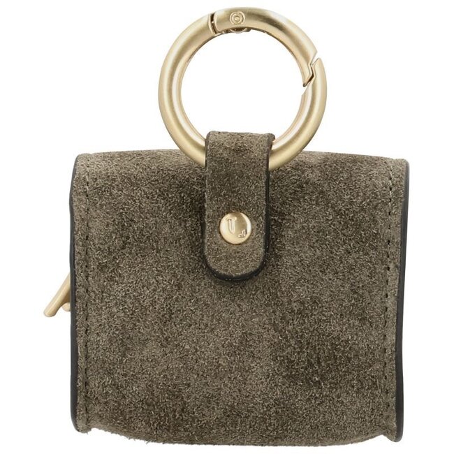 LouLou Essentiels LOULOU ESSENTIELS - MINI MINI - SUEDE SAGE - GOLD