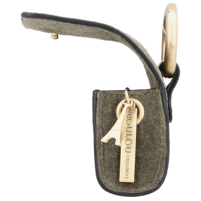 LouLou Essentiels LOULOU ESSENTIELS - MINI MINI - SUEDE SAGE - GOLD