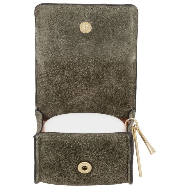 LouLou Essentiels LOULOU ESSENTIELS - MINI MINI - SUEDE SAGE - GOLD