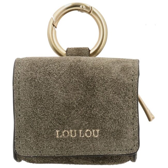 LouLou Essentiels LOULOU ESSENTIELS - MINI MINI - SUEDE SAGE - GOLD