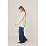 Indi&Cold INDI & COLD - CLASSIC SHIRT WITH LACE CUFFS - WHITE
