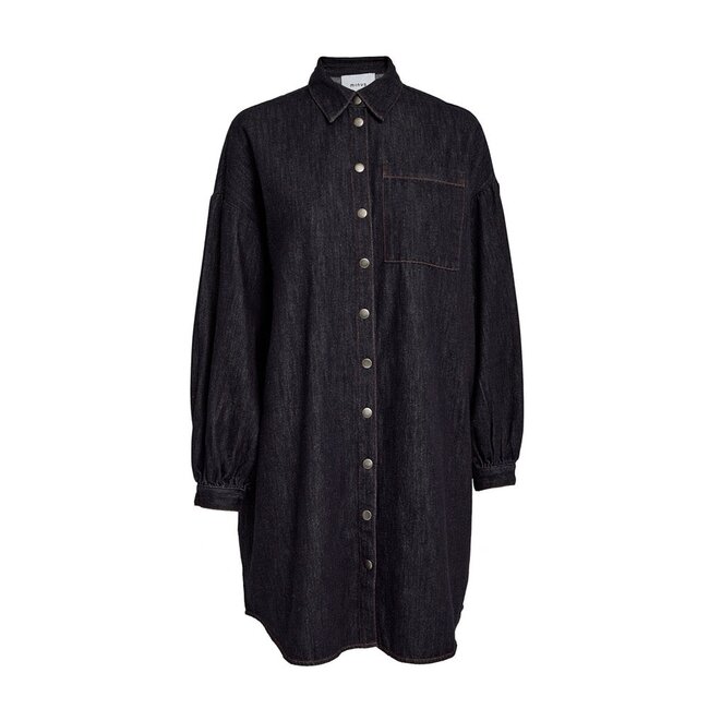 Minus MINUS - MSLARISSA SHORT DRESS - DARK DENIM