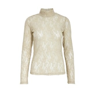 Minus MINUS - MSCOLLEEN LONG SLEEVE TOP - SAND GRAY
