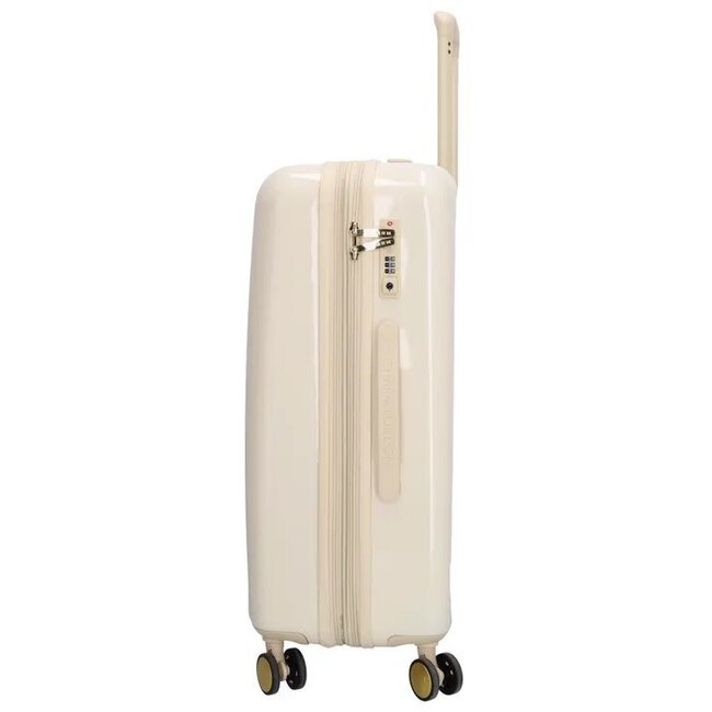 CHARM LONDON CHARM LONDON - CAPETOWN KOFFER 24 Inch - BEIGE GLIMMEND