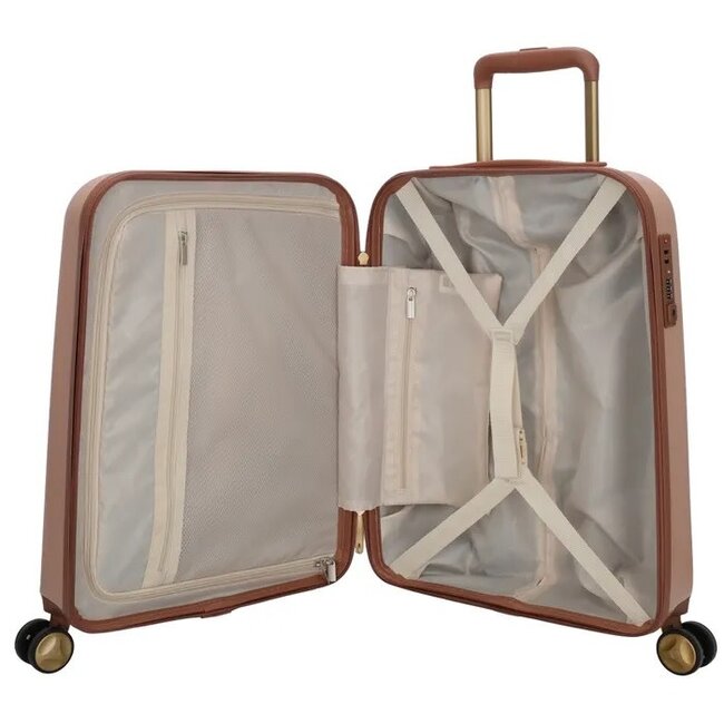 CHARM LONDON CHARM LONDON - CAPETOWN KOFFER - TROLLEY - OUDROZE